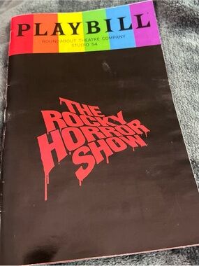 The Rocky Horror Show 2026 Broadway Pride Playbill Studio 54 Luke Evans